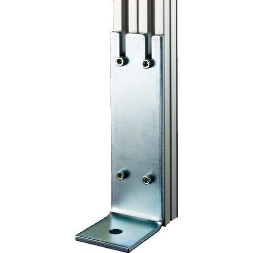 TRUSCO アルミ安全フェンス用アンカーブラケットL型 2本用  ( AFKL2 )