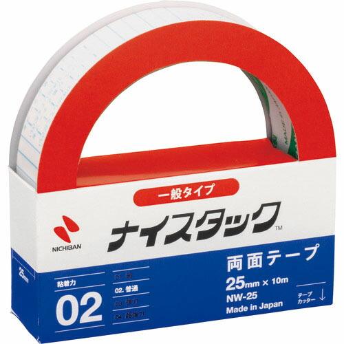 ニチバン 両面テ-プ ナイスタック 25mmX10m ( NW-25 ) ニチバン(株)