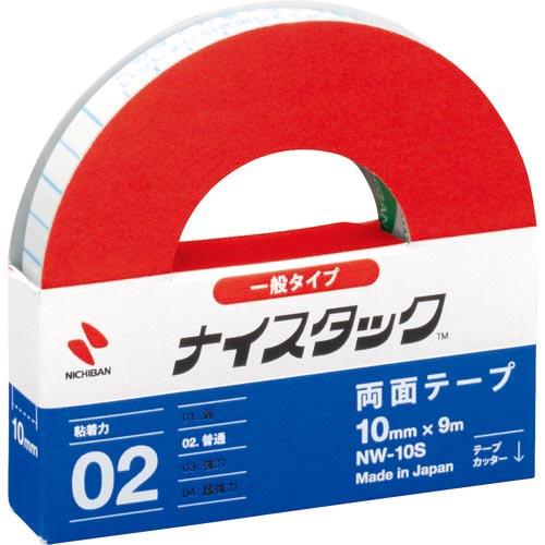 ニチバン 両面テ-プ ナイスタック 10mmX9m ( NW-10S ) ニチバン(株)