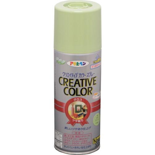 アサヒペン クリエイティブカラースプレー 300ML 74モスグリーン ( 503305 )