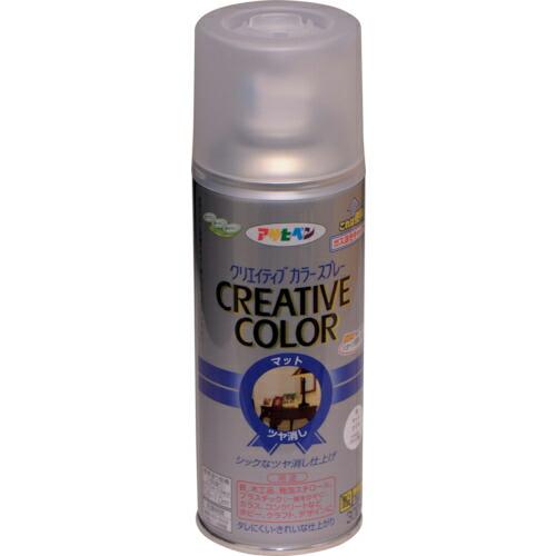アサヒペン クリエイティブカラースプレー 300ML 58マットクリア ( 502971 )