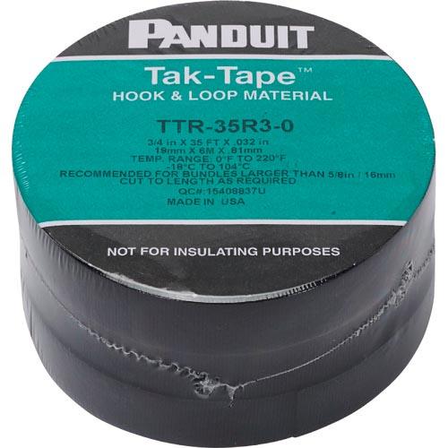 PANDUIT タックテープ(ロールタイプ)10.7mX3巻入り ( TTR-35R3-0 ) パン...