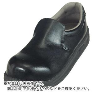 日進 耐滑樹脂先芯入り厨房シューズ V5100 黒 25.5cm ( V5100BK-25.5 )｜orangetool