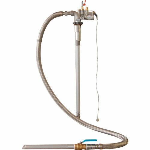 アクアシステム 吐出吸入兼用 エア式ドラムポンプ 溶剤・薬品 (切替式) ( APDX1-25AS ...
