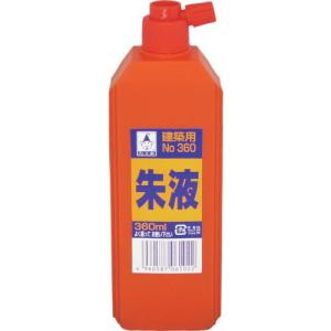 たくみ 朱液 360ml ( 6102 ) (株)たくみ (メーカー取寄)｜orangetool