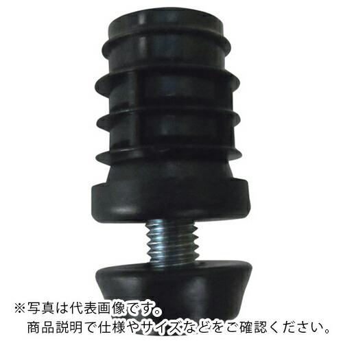 アルインコ 樹脂キャップ 丸パイプ32用アジャスター付ブラック 2個入り  ( AC344K2 )