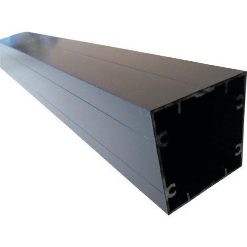 アルインコ アルミ支柱 角50x50x1.4 ビスホール付 ブラック 3.65m  ( AA110K...