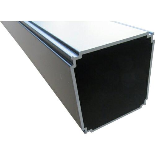 アルインコ アルミバルコニー柱 70x70x2.1 ブラック 3m  ( BB100K3 )