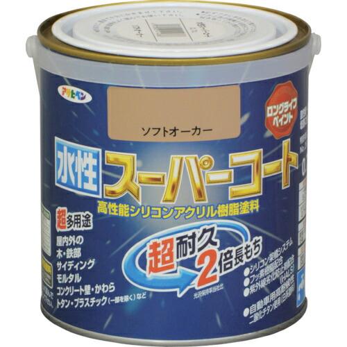 アサヒペン 水性スーパーコート 0.7L ソフトオーカー ( 414366 ) (6個セット) (株...