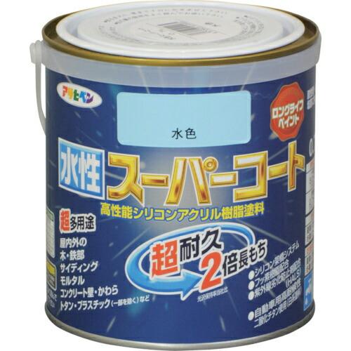アサヒペン 水性スーパーコート 0.7L 水色 ( 414465 ) (6個セット) (株)アサヒペ...