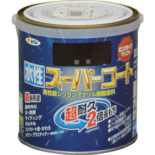 アサヒペン 水性スーパーコート 0.7L 新茶 ( 414458 ) (6個セット) (株)アサヒペ...