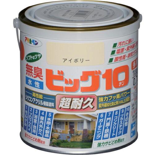 アサヒペン 水性ビッグ10多用途 0.7L アイボリー ( 433152 )