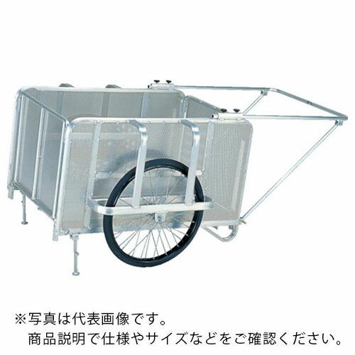 昭和 アルミ折畳みリヤカー 積載面(長さ×幅)1130×720mm ノーパンクタイヤ  ( NS8-...