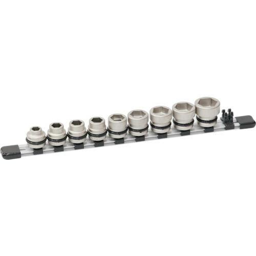 TONE インパクト用ショートソケットセット 差込角12.7mm 6角 ( HNV409SS ) T...