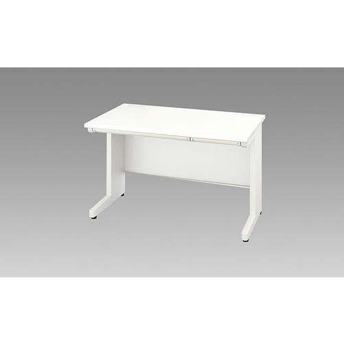 NAIKI 平デスク XEDH型/本体:クリアーホワイト 天板:ホワイト本体:クリアーホワイト 天板...