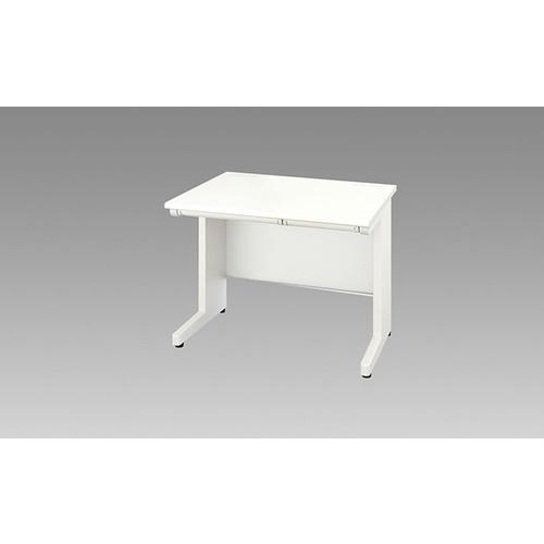 NAIKI 平デスク XEDH型/本体:クリアーホワイト 天板:ホワイト本体:クリアーホワイト 天板...