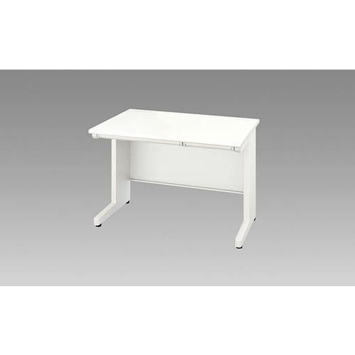 NAIKI 平デスク XEDH型/本体:クリアーホワイト 天板:ホワイト本体:クリアーホワイト 天板...