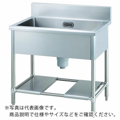 tanico 一槽シンク(ホース1本付) 750×600×850H ( TA-1S-75 ) タニコ...