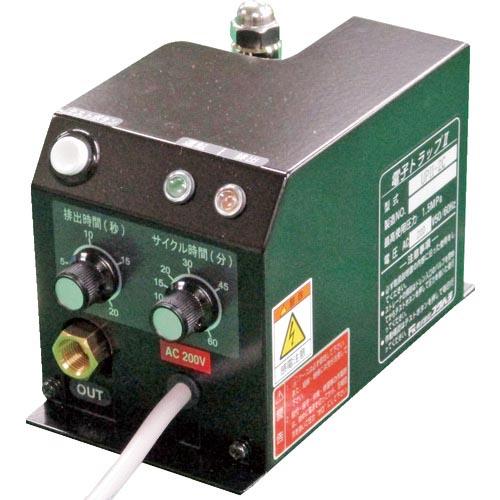 フクハラ ドレン排出器 電子トラップ[[R2]] (圧力開閉式・アンローダー式兼用) 単相100V ...