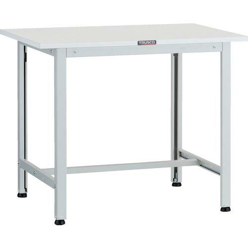 TRUSCO 軽荷重作業台(200kg)AO型 900X600XH740 基本タイプ ホワイト色 (...