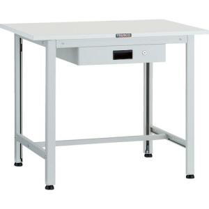 TRUSCO 軽荷重作業台(200kg)AO型 900X600XH740 薄型1段引出付 ホワイト色 ( AO-0960UDK1 ) トラスコ中山(株)｜orangetool