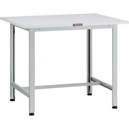 TRUSCO 軽荷重作業台(200kg)AO型 900X750XH740 基本タイプ ホワイト色 (...