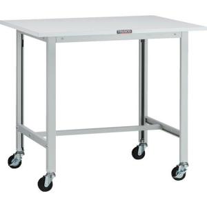 TRUSCO 軽荷重作業台(100kg)AO型 900X750XH809 φ75キャスター付 ホワイト色 ( AO-0975C75 ) トラスコ中山(株)｜orangetool