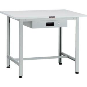 TRUSCO 軽荷重作業台(200kg)AO型 900X750XH740 薄型1段引出付 ホワイト色 ( AO-0975UDK1 ) トラスコ中山(株)｜orangetool