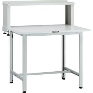 TRUSCO 軽荷重作業台(200kg)AO型 900X750XH1044(全高) 上棚付 ホワイト色 ( AO-0975YURB ) トラスコ中山(株)｜orangetool