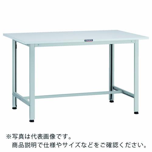 TRUSCO 軽荷重作業台(200kg)AO型 1200X600XH740 基本タイプ ホワイト色 ...