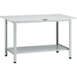 TRUSCO 軽荷重作業台(200kg)AO型 1200X750XH740 下棚2枚付 ホワイト色 ( AO-1275LT2 ) トラスコ中山(株)｜orangetool