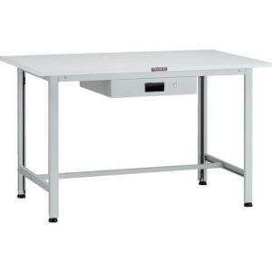TRUSCO 軽荷重作業台(200kg)AO型 1200X750XH740 薄型1段引出付 ホワイト色 ( AO-1275UDK1 ) トラスコ中山(株)｜orangetool