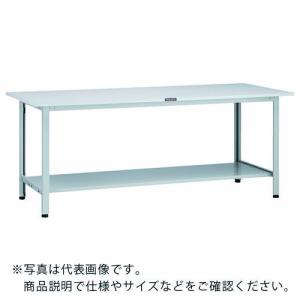 TRUSCO 軽荷重作業台(200kg)AO型 1800X600XH740 下棚2枚付 ホワイト色 ( AO-1860LT2 ) トラスコ中山(株)｜orangetool