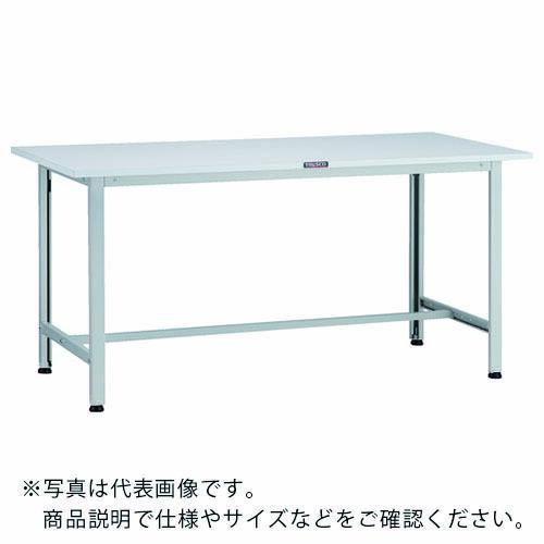 TRUSCO 軽荷重作業台(200kg)AO型 1500X600XH740 基本タイプ ホワイト色 ...