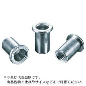 エビ ブラインドナット"エビナット"(平頭・スティール製) 板厚3.2 M5×0.8(1000個入) ( NSD5M ) (株)ロブテックス｜orangetool