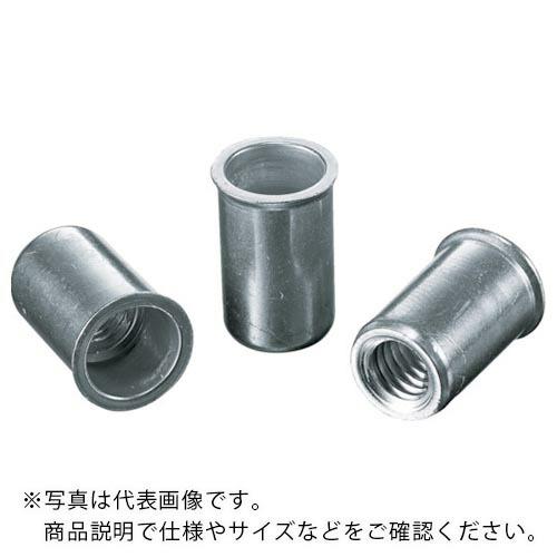 エビ ブラインドナット&quot;エビナット&quot;(薄頭・アルミ製) 板厚3.2 M5×0.8(1000個入) (...