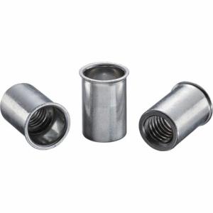 エビ ブラインドナット"エビナット"(薄頭・スティール製) 板厚3.2 M8×1.25(1000個入) ( NSK8M ) (株)ロブテックス｜orangetool