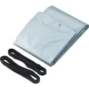 TRUSCO トラックシートα 軽トラック用 幅1700mmX長さ2.1m 銀 ( TS-KTA SV(シルバー 1800X2100MM) ) トラスコ中山(株)｜orangetool