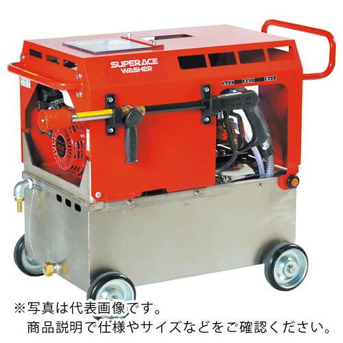 スーパー工業 エンジン式高圧洗浄機  水タンク付タイプ(セル付)  ( SE-3005STE6 ) ...