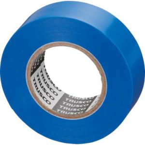 TRUSCO 脱鉛タイプビニールテープ 19mmX10m 10巻入り 青 ( GJ-2110 B(ブルー)(10M) (10カンイリ) ) トラスコ中山(株)｜orangetool