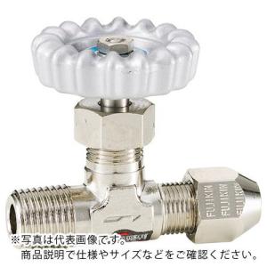 Fujikin 黄銅製ミニチュアバルブRV-12MM-RC3/8 ( RV-12C-R ) (株)フジキン (メーカー取寄)｜orangetool