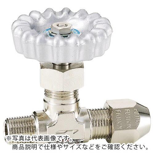Fujikin 黄銅製ミニチュアバルブRV-12MM-RC1/4 ( RV-12B-R ) (株)フ...