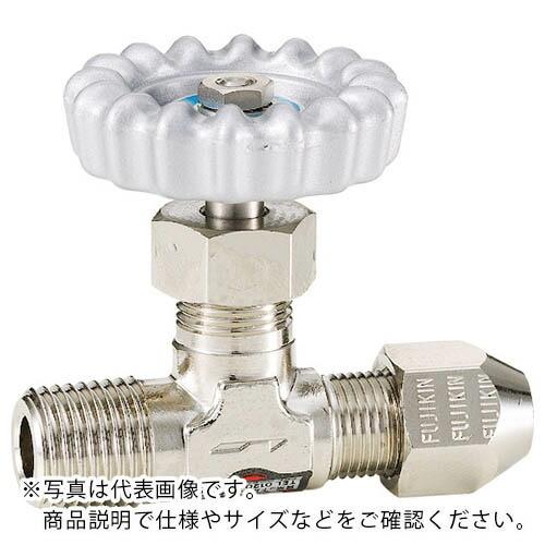 Fujikin 黄銅製ミニチュアバルブRV-10MM-RC1/4 ( RV-10B-R ) (株)フ...