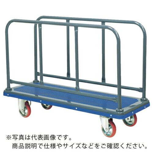 アイケー プレス製運搬車 長尺ハンドル台車 ( 410 ) (株)石川製作所 (メーカー取寄)