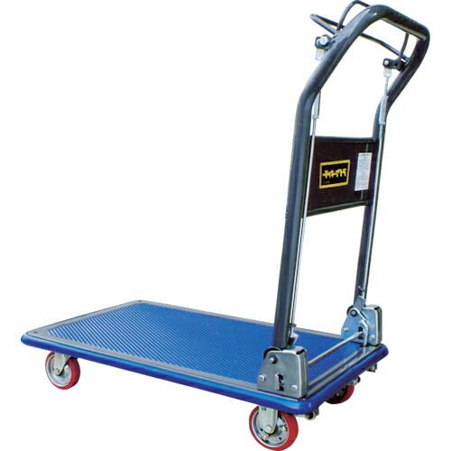 アイケー プレス製運搬車(折畳み式ハンドルブレーキ付) ( 101HB ) (株)石川製作所 (メー...