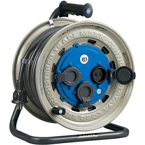 ハタヤ 屋外用サンタイガーレインボーリール 単相100V 30m  ( GX-30 )