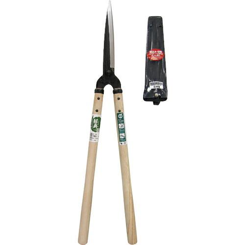 鋼典 調質 又開(門型)刈込鋏 尺5樫柄入 ( B-24 ) 五十嵐刃物工業(株) (メーカー取寄)