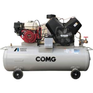 アネスト岩田 レシプロコンプレッサー(給油式) タンクマウント形コンプレッサ 2.2KW エンジン駆動  ( TLUE22C-14S )｜orangetool
