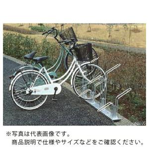 DAIKEN 平置き自転車ラック前輪差込式サイクルスタンド 両面8台収容 ( CS-HW8 ) (メーカー取寄)｜orangetool