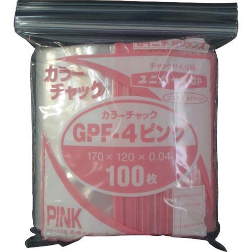 セイニチ ユニパック GP F‐4 カラーチャック ピンク ( GP F-4 COLOR CHAKK...